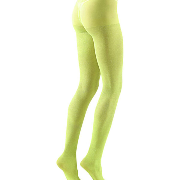 Collant Verde Glitterato