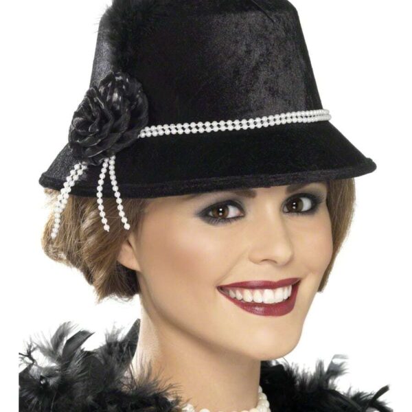 Cappello nero anni'20