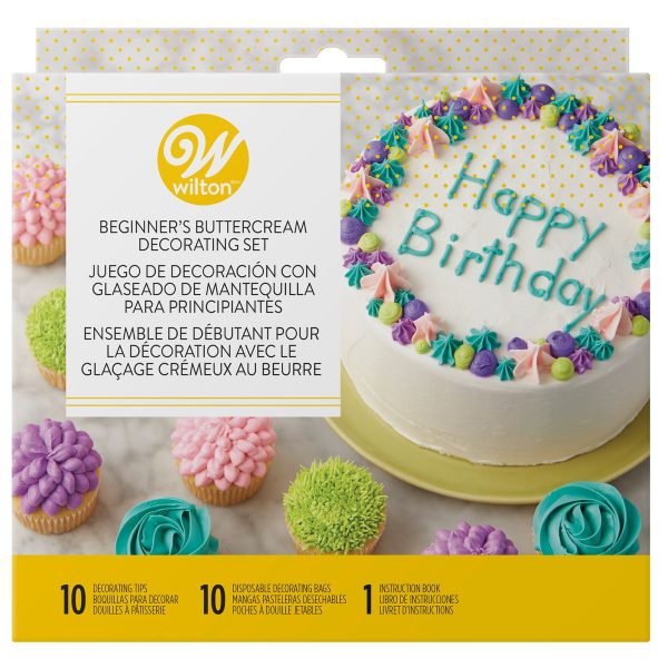 Wilton Set Decorativo di Base per Crema al Burro 20