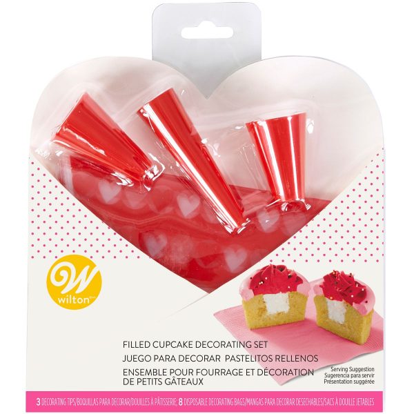 Wilton Set Decorativo Cupcake S.Valentino Set 7