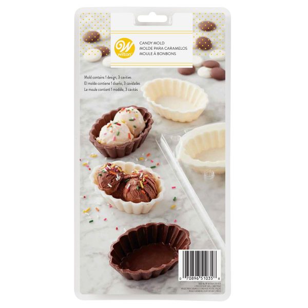 Wilton Stampo Candy Mold Dessert Conchiglia
