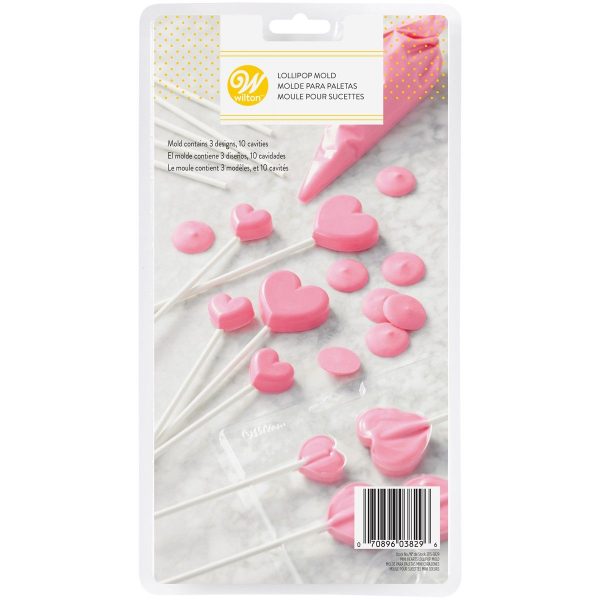 Wilton Stampo Cuori Mini Lecca-Lecca