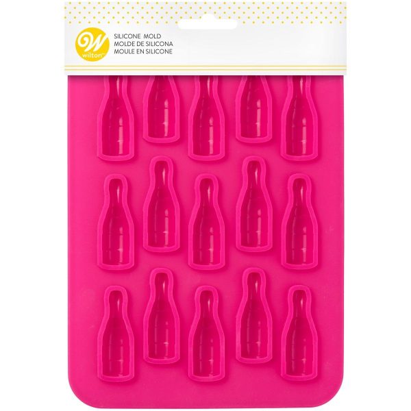Wilton Stampo Candy Silicone Bottigliette Vino Spumante