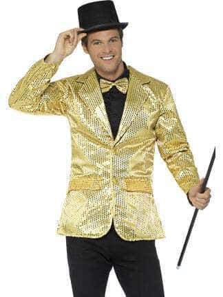 Giacca Oro in Paillette