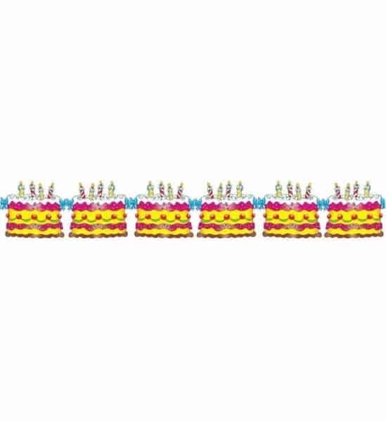 Festone Torta di Compleanno
