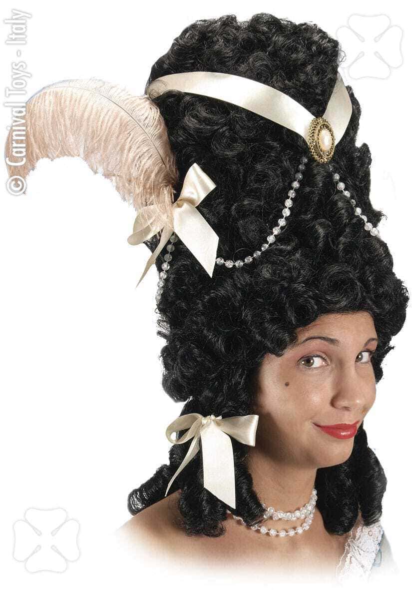 Parrucca Nera da Contessa