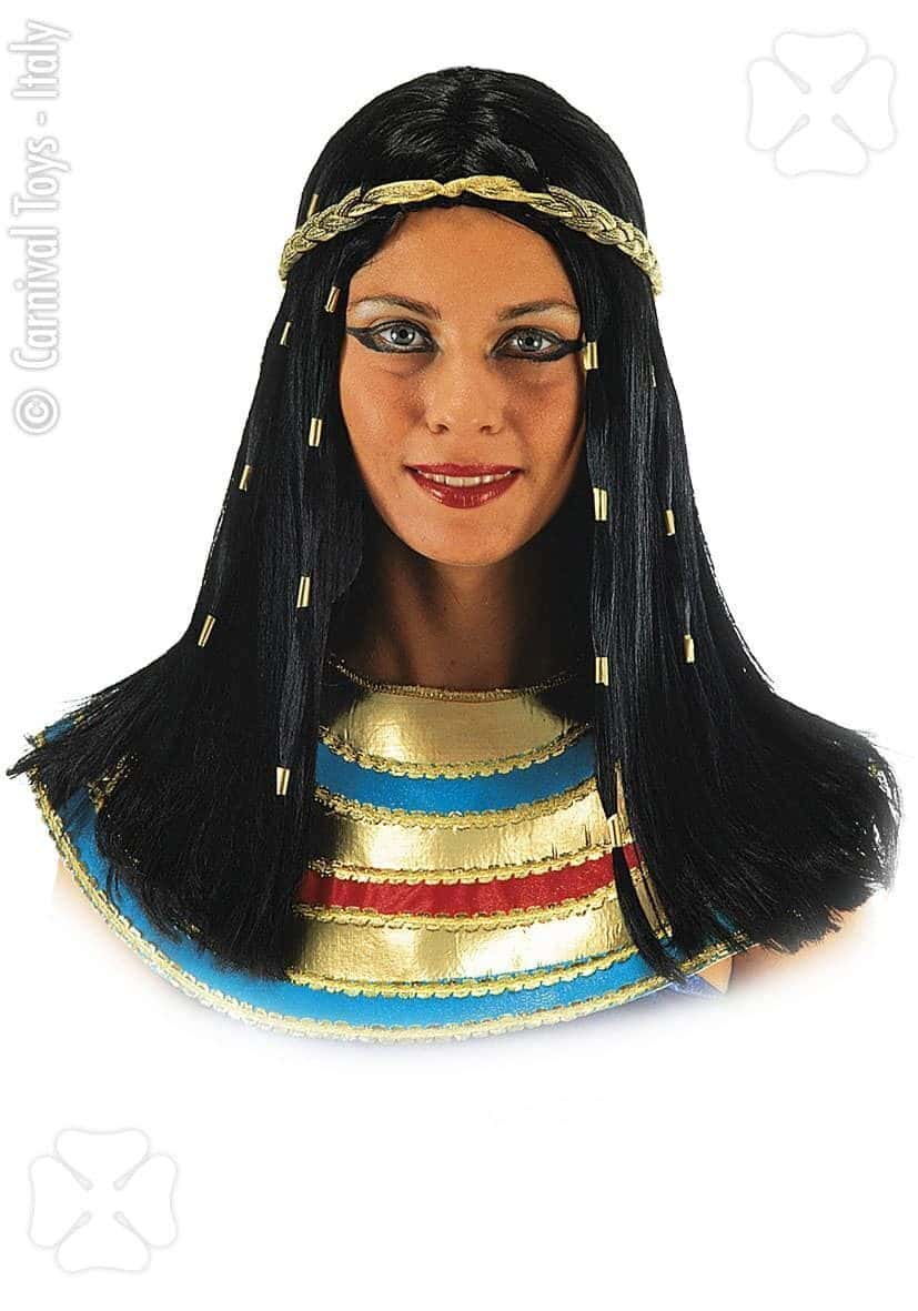 Parrucca Nera da Cleopatra