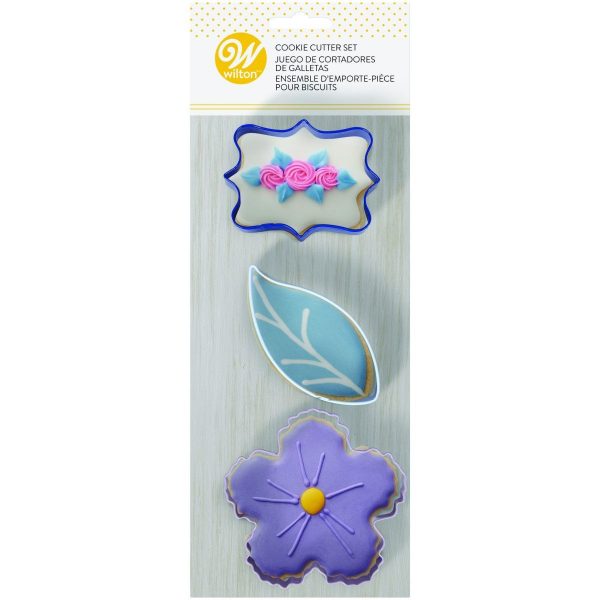 Wilton Cookie Cutters Floreale Set 3
