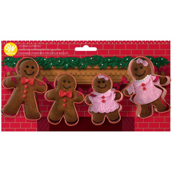Wilton Stampini per Biscotti Pan di Zenzero Set 4