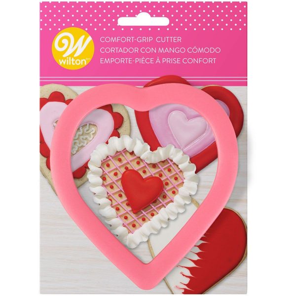Wilton Comfort Grip Cutter Cuore