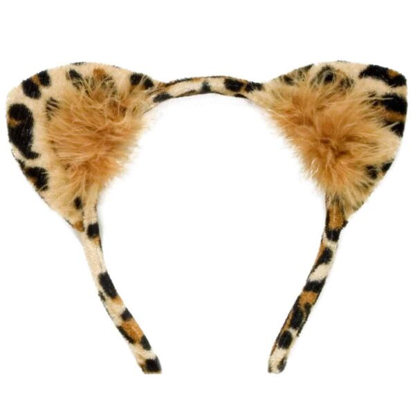 Cerchietto con Orecchie da Leopardo
