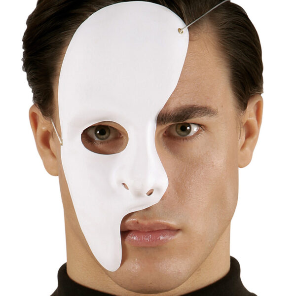 Maschera Bianca da Fantasma Dell'Opera