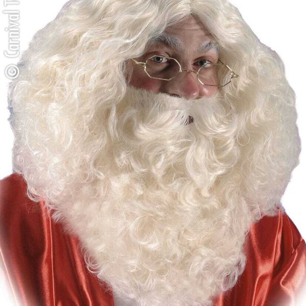 Parrucca e Barba  Avorio da Babbo Natale