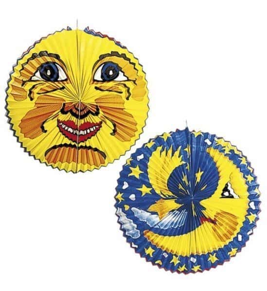 Kit Lampione Sole e Luna