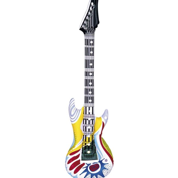 Chitarra Elettrica Gonfiabile Multicolore