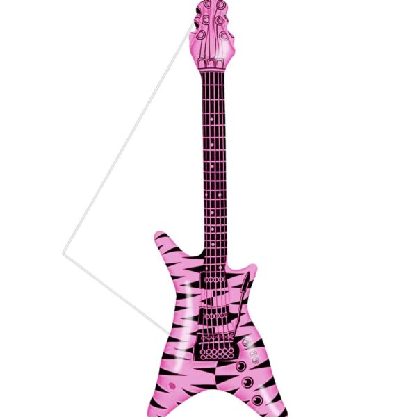 Chitarra Elettrica Gonfiabile Rosa