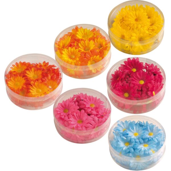 Margherite in Plastica Colori Assortiti