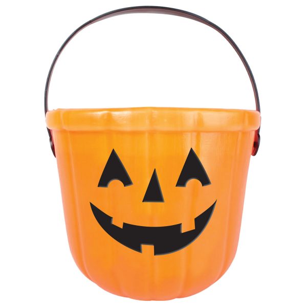 Secchiello Zucca di Halloween Porta Caramelle
