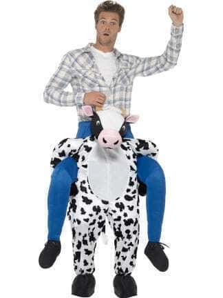 Costume Uomo a Cavallo di una Mucca