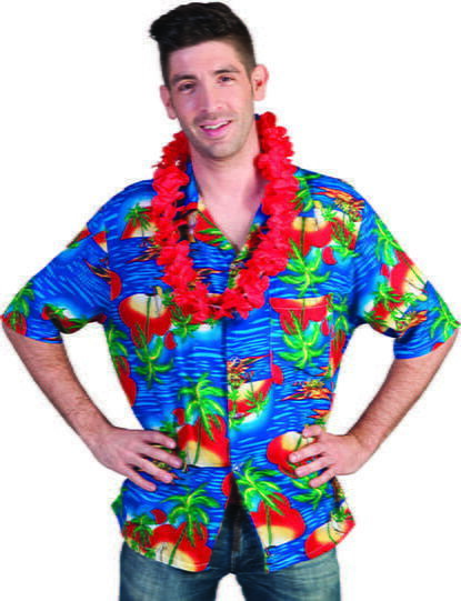 Camicia Hawaiana Isole del Paradiso