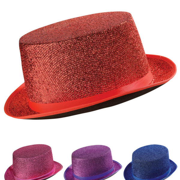 Cappello Cilindro in Lurex