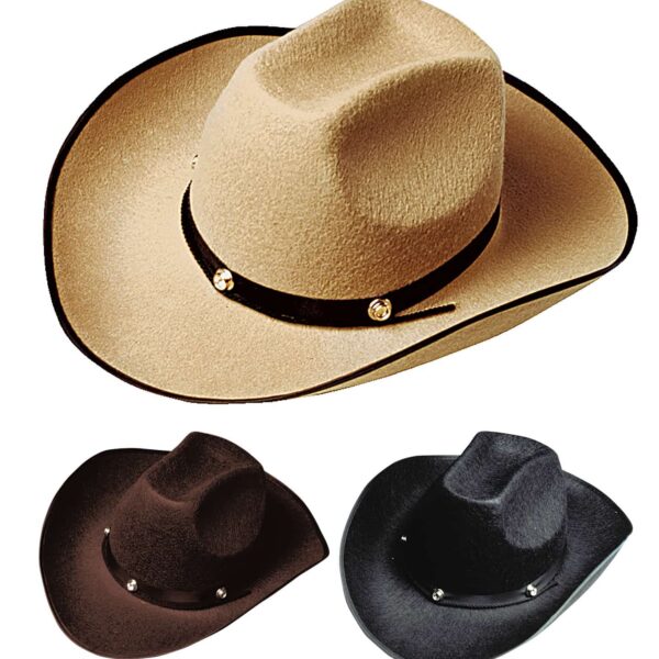 Cappello da Cowboy con Borchie