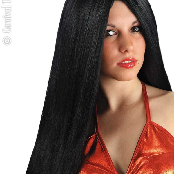Parrucca Top Girl Nera