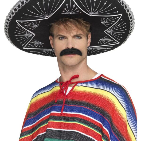 Cappello Sombrero Nero da Mariachi