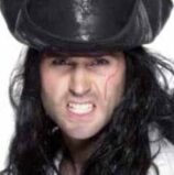 Cappello nero da Pirata