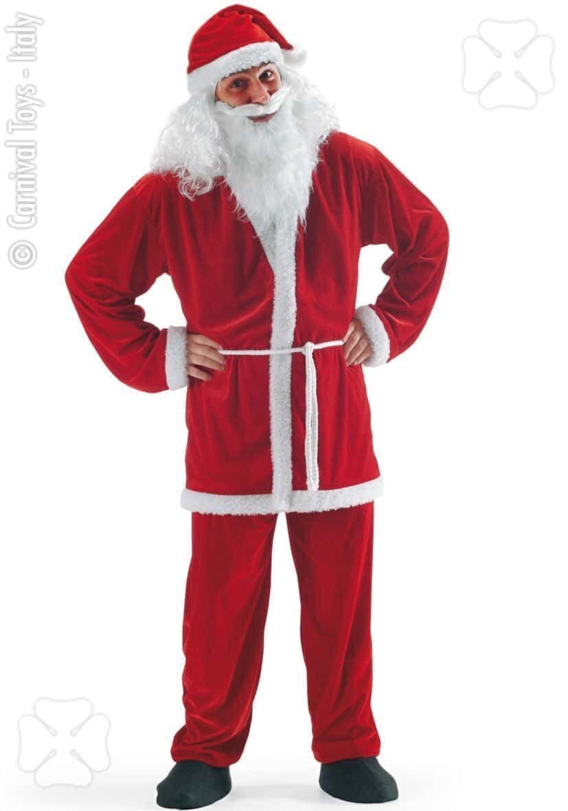 Elegante costume da Babbo Natale per bambini per 18,50