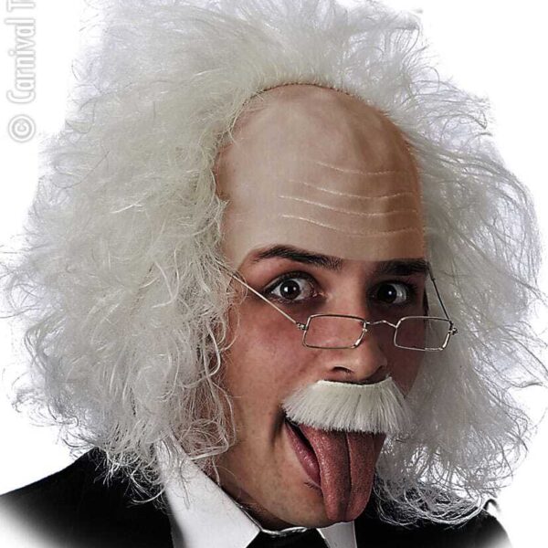 Parrucca da Albert Einstein
