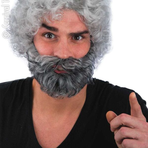 Parrucca e Barba Grigia da Beppe Grillo