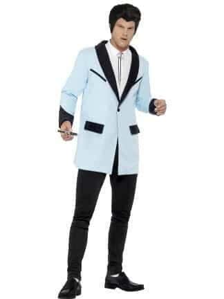 Giacca da Teddy Boy Azzurra