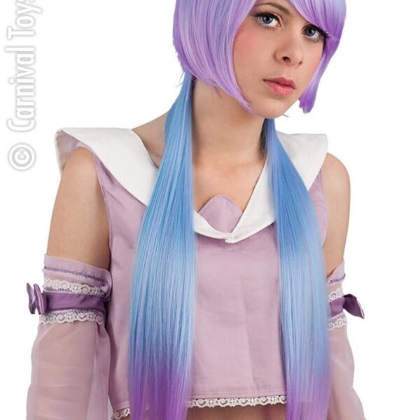 Parrucca Azzurra e Viola