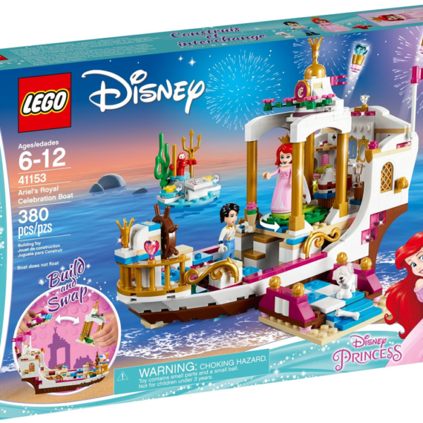 Lego Disney Princess La barca della festa reale di Ariel