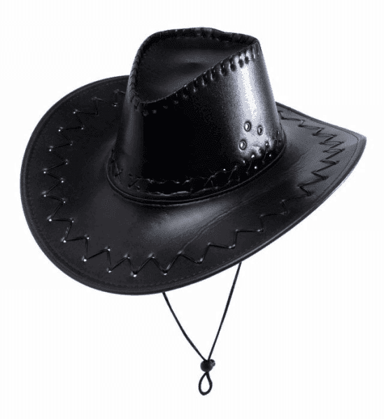 Cappello da Cowboy Nero