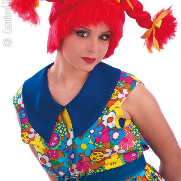 Parrucca Rossa da Pippi Calzelunghe