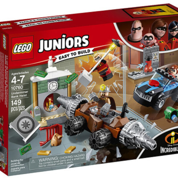 Lego Junior Incredibles 2 - La rapina in banca del minatore