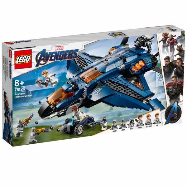Lego Marvel Avenger Ultimate Quinjet degli Avengers