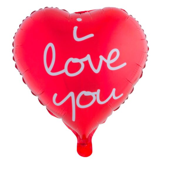 Palloncino in Mylar a Cuore I Love You
