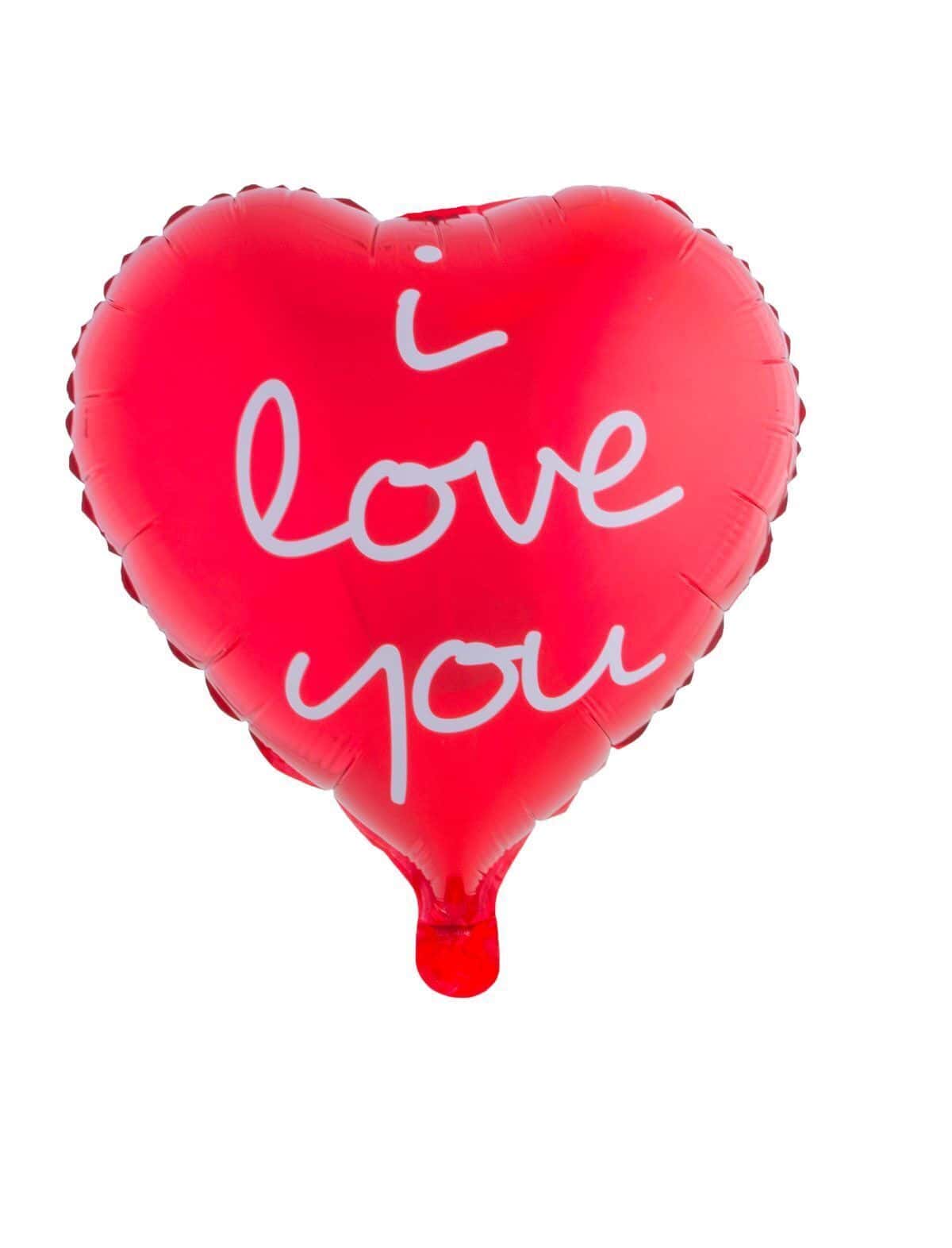 Palloncino in Mylar a Cuore I Love You