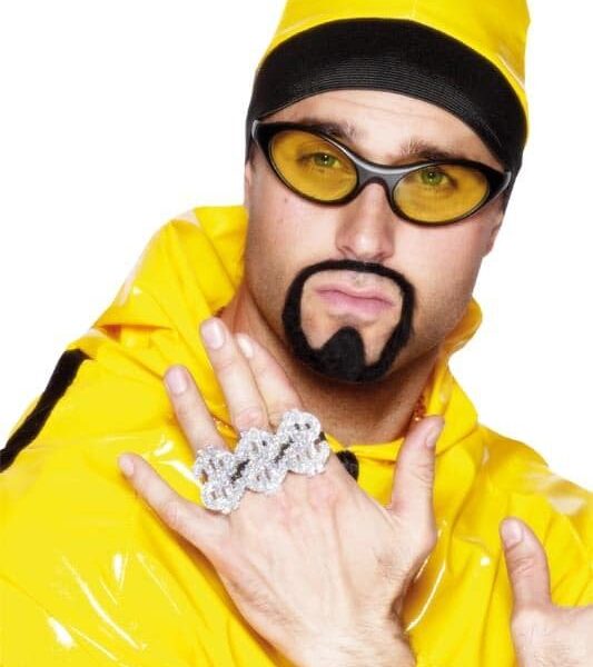 Anello Rapper a forma di Dollaro
