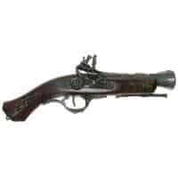 Pistola a Focile Secolo XVIII