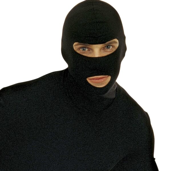 Maschera da Ladro Scassinatore Nera