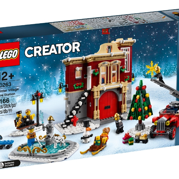 Lego Creator Expert Caserma dei pompieri del villaggio invernale