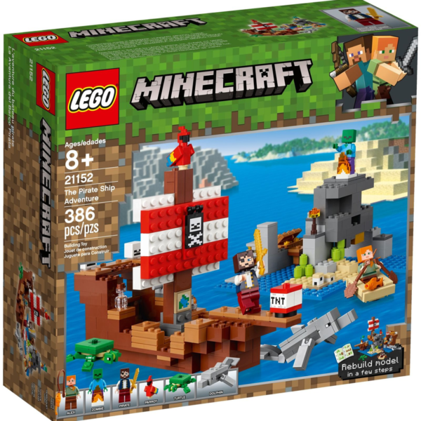 Lego Minecraft Avventura Sul Galeone