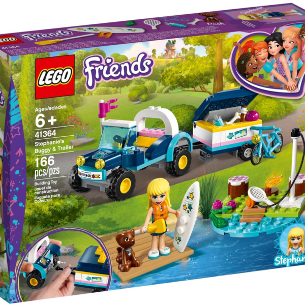Lego Friends Il buggy con rimorchio di Stephanie