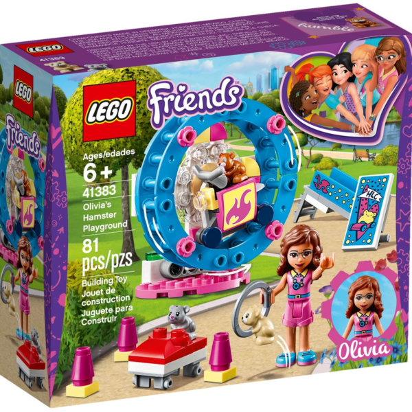Lego Friends L'area gioco del criceto di Olivia