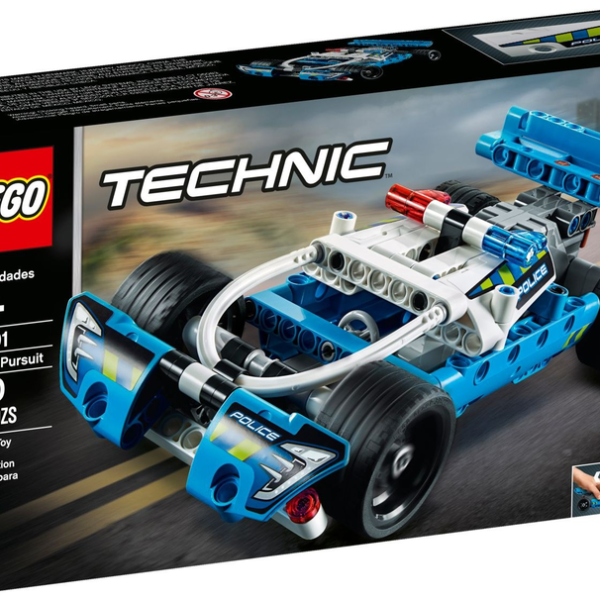 Lego Technic Inseguimento della Polizia