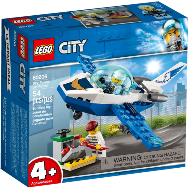 Lego City Pattugliamento della Polizia Aerea